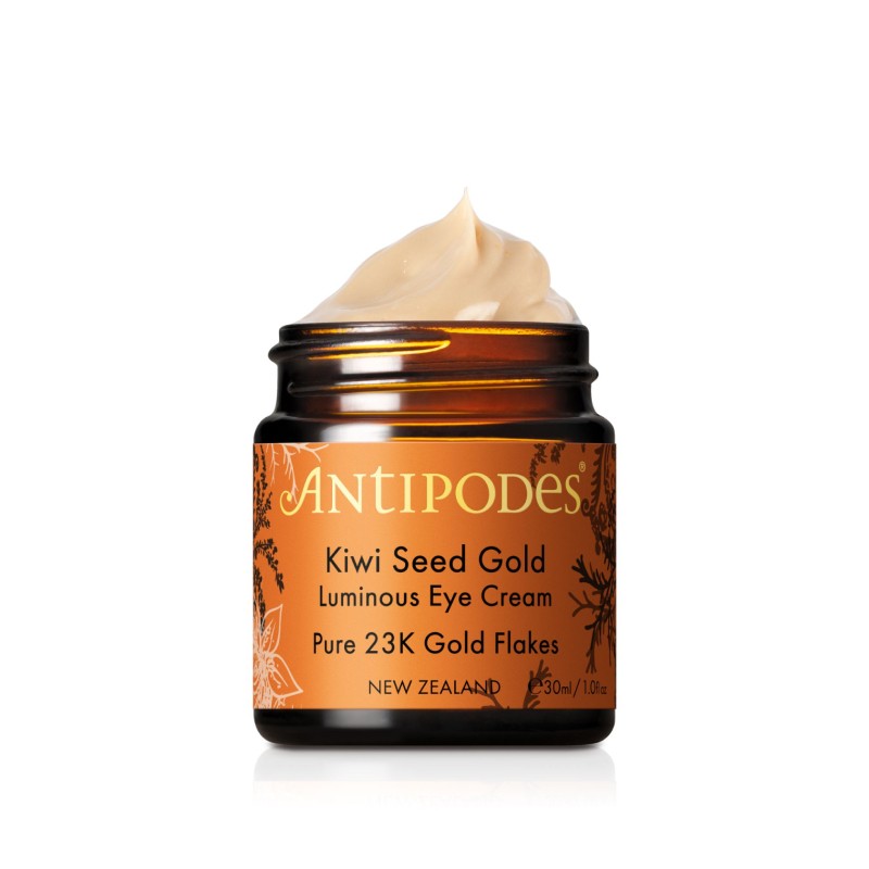 ANTIPODES Brightening eye cream with kiwi seed oil and gold 30 ml