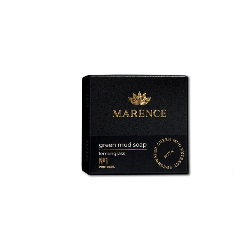 MARENCE Soap with green mud Lemongrass 130 g