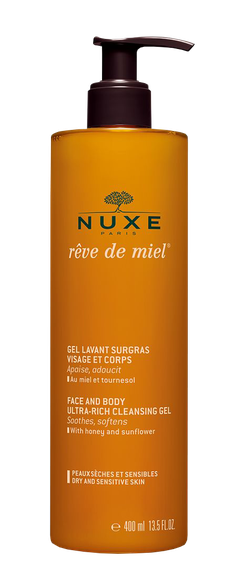 NUXE Rev de Happy Face and Body Ultra-Rich Cleansing showers jelly 400 ml