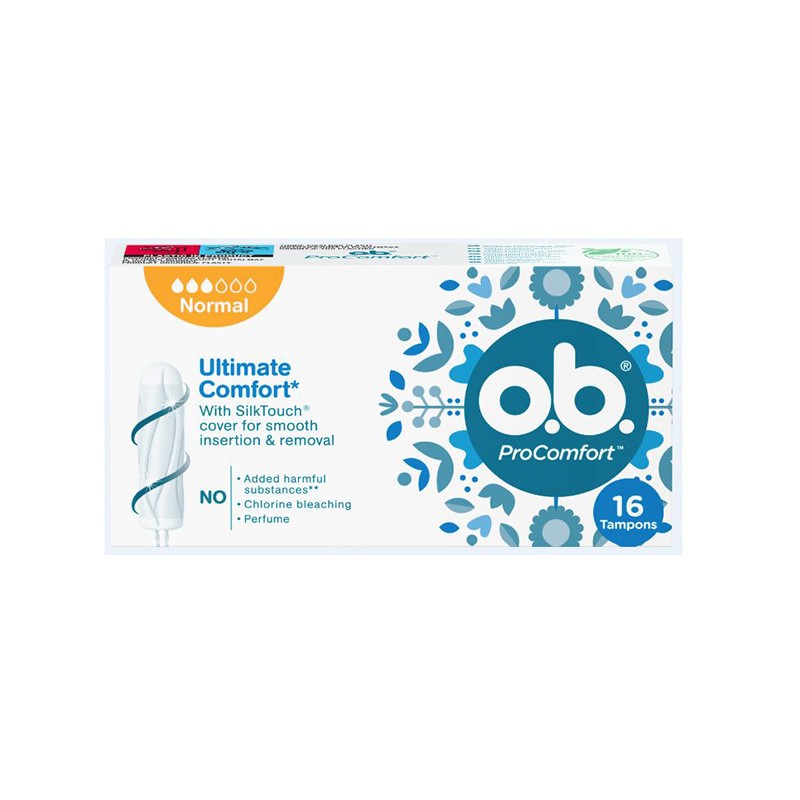 O.B. Procomfort Normal tampons N16