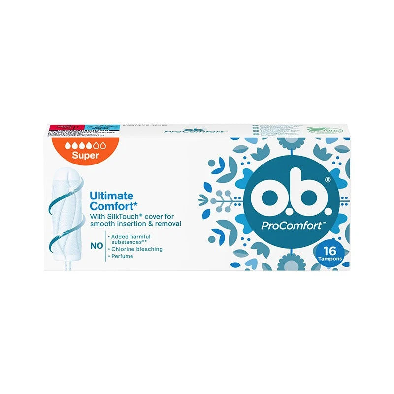 O.B. Procomfort Super tampons N16