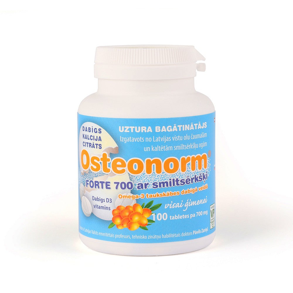 OSTEONORM Forte 700 mg with sea buckthorn tablets N100