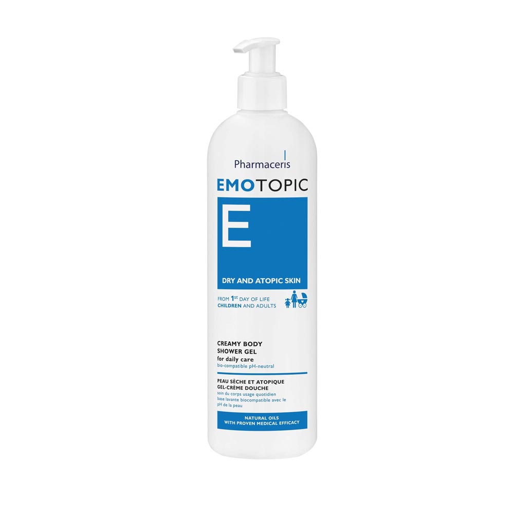 PHARMACERIS Emotopic moisturizing shower gel 400 ml