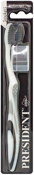 PRESIDENT Smoker Medium tooth brush 1 pcs