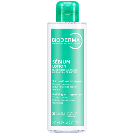 Bioderma Sébium Purifying Astringent Lotion 200ml