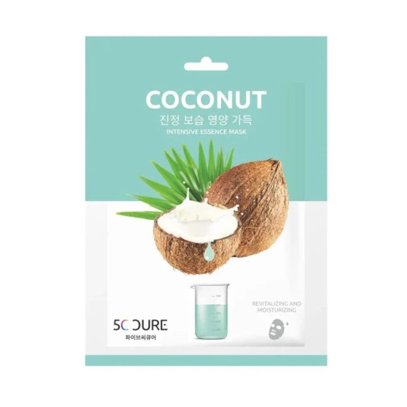 5C CURE Coconut face mask with coconut extract N1