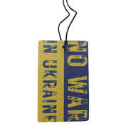 ACappella No war in Ukraine scented cardboard pendant / air freshener