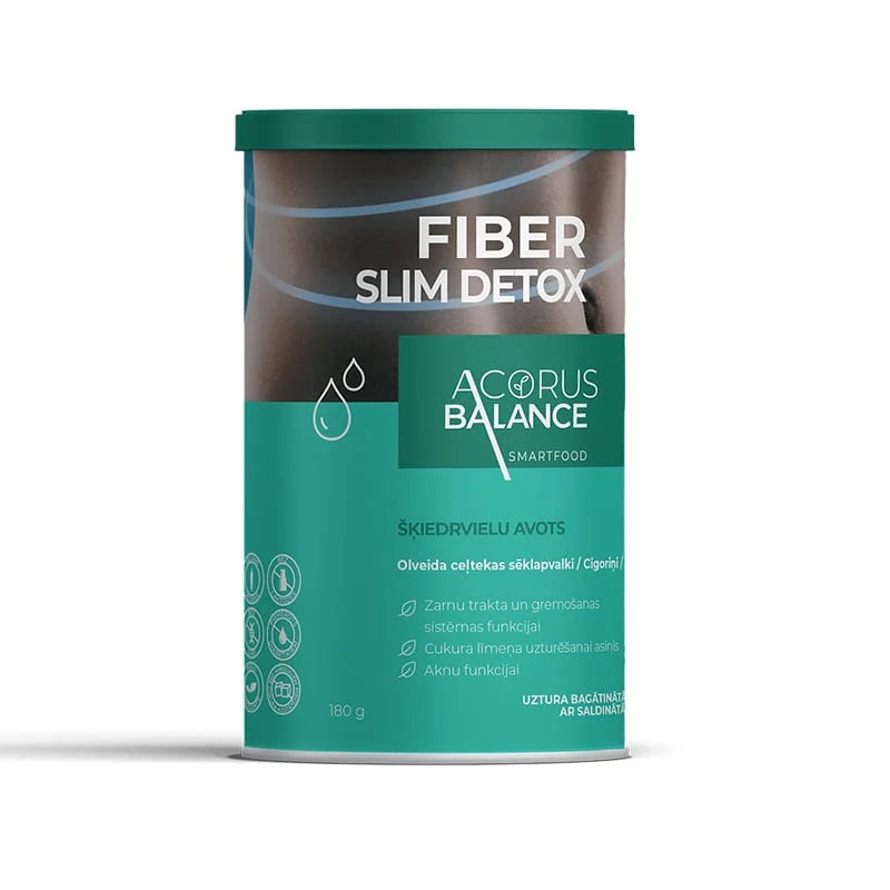 ACORUS BALANCE Fiber Slim Detox fiber complex for digestion powder 180 g