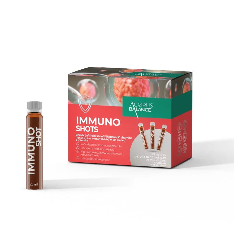 ACORUS BALANCE Immuno Shots ampoules for immunity N14