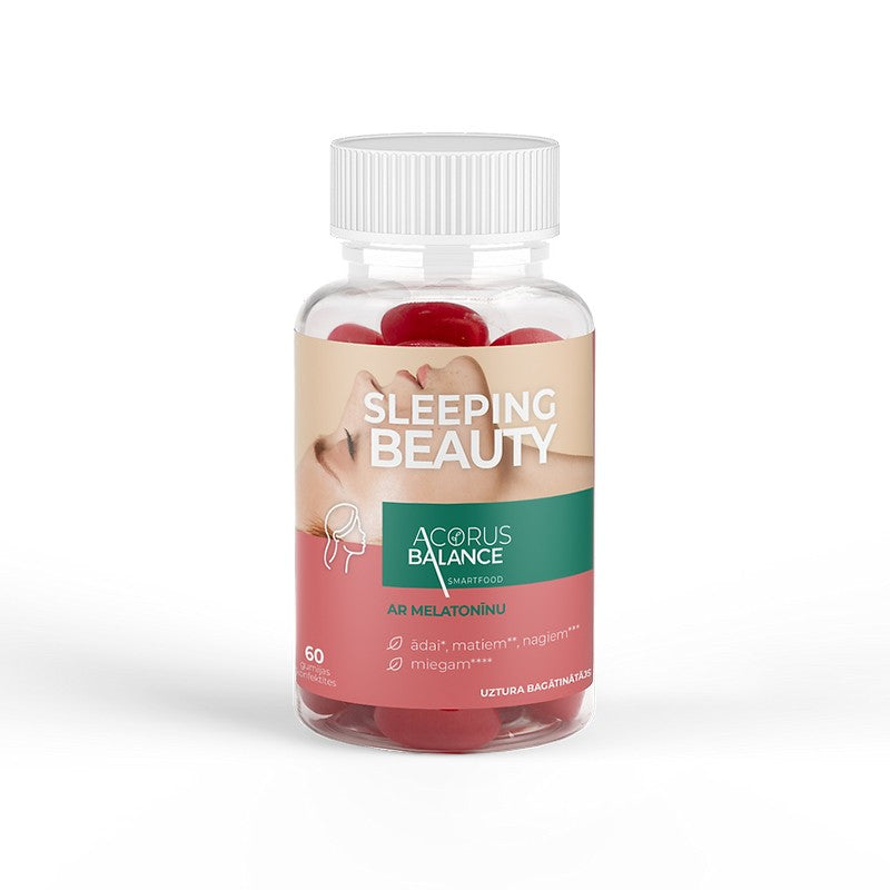 ACORUS BALANCE Sleeping Beauty chewable sleep lozenges with melatonin N60