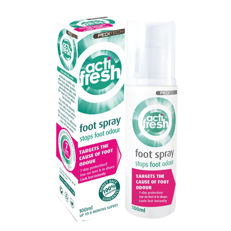 ACTI FRESH Spray against unpleasant foot and shoe odors 100 ml