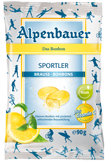 ALPENBAUER Sportler with lemon candies 90 g