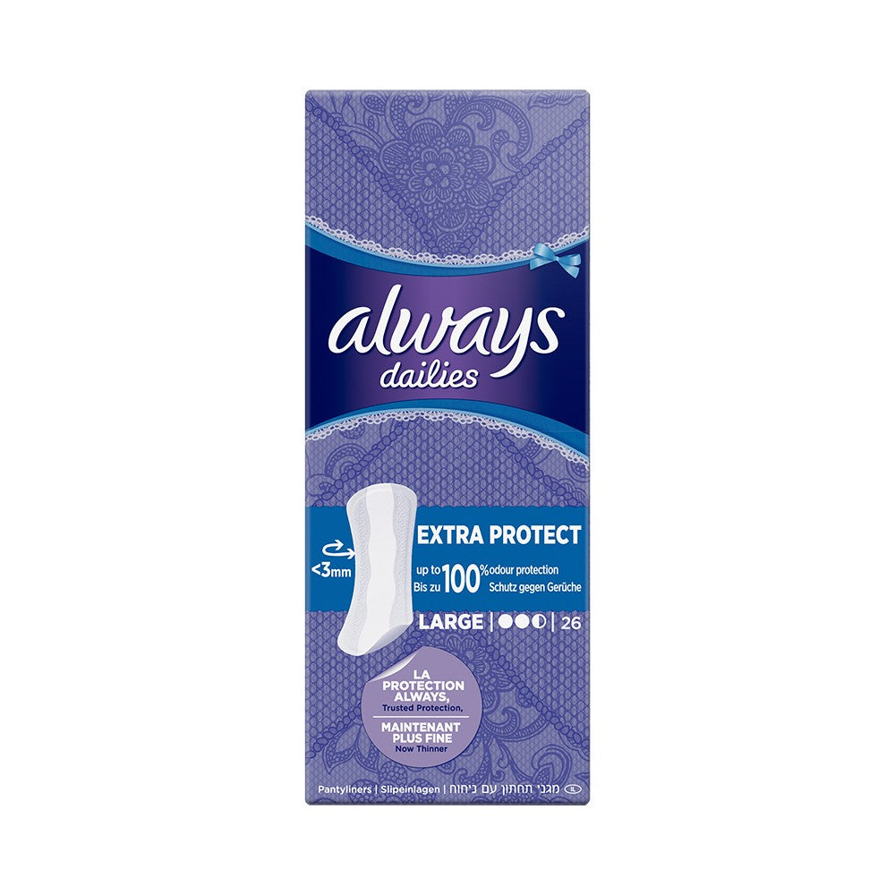ALWAYS Dailies Large daily inserts N26