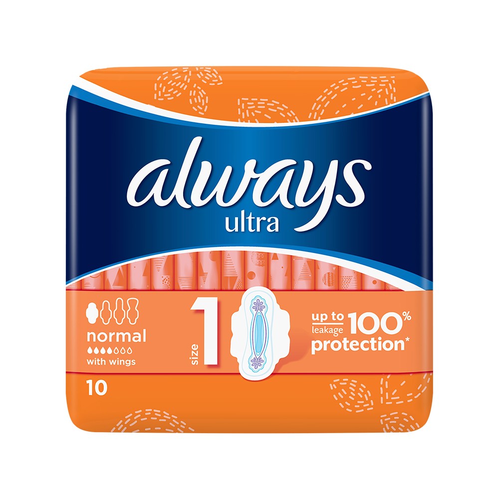 ALWAYS Ultra Normal sanitary napkins N10