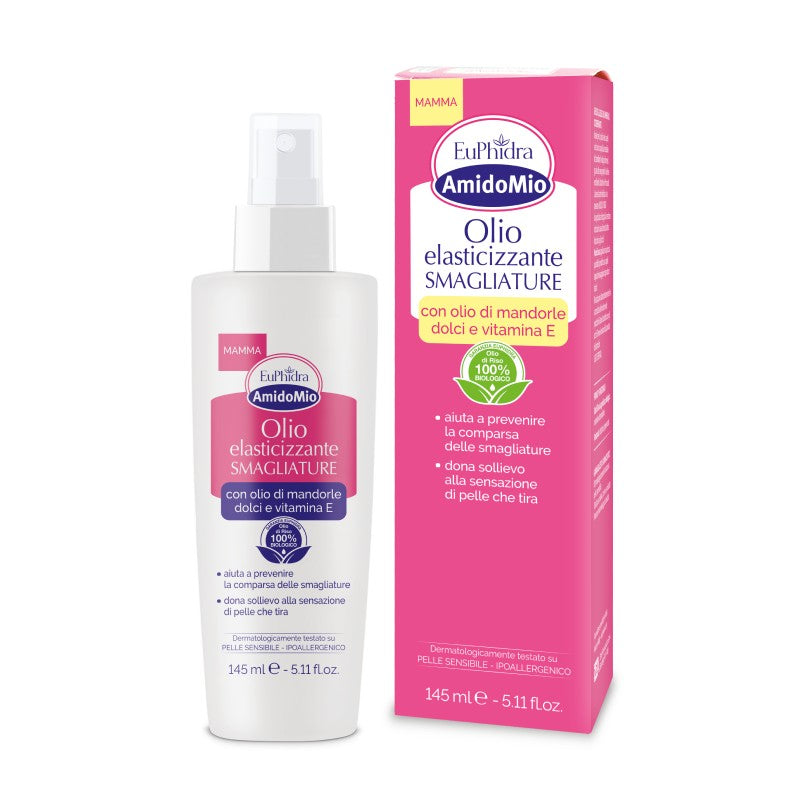AMIDOMIO oil for skin elasticity and prevention of stretch marks 145 ml