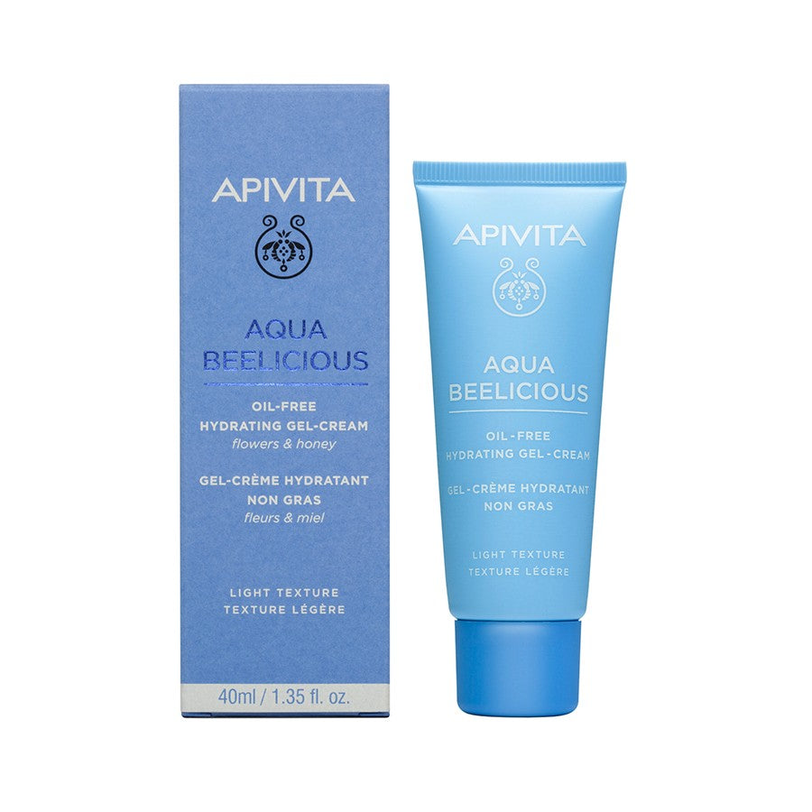 APIVITA AQUA BEELICIOUS OIL-FREE Facial gel-cream for oily and combination skin 40 ml