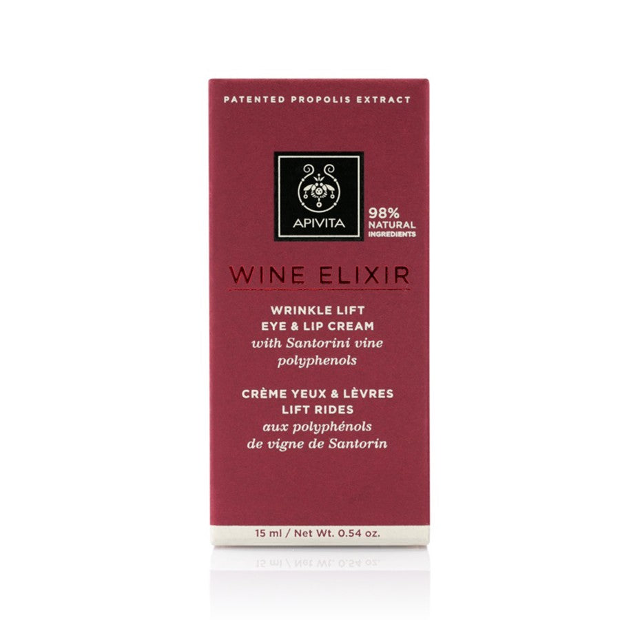 APIVITA WINE ELIXIR Eye and lip cream 15 ml