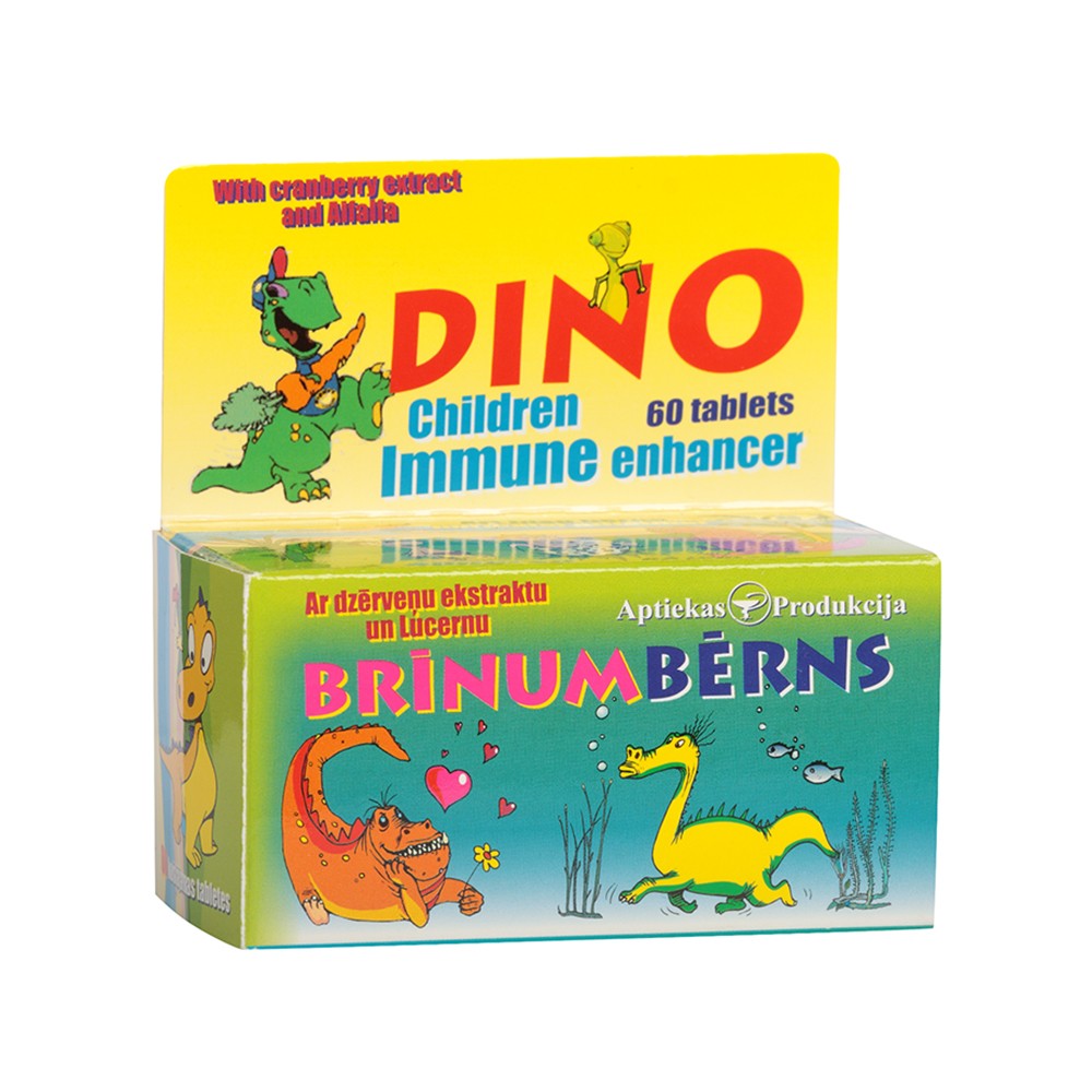 APTIEKAS PRODUKCIJA BRĪNUMBĒRNS with cranberry and alfalfa extract tablets N60