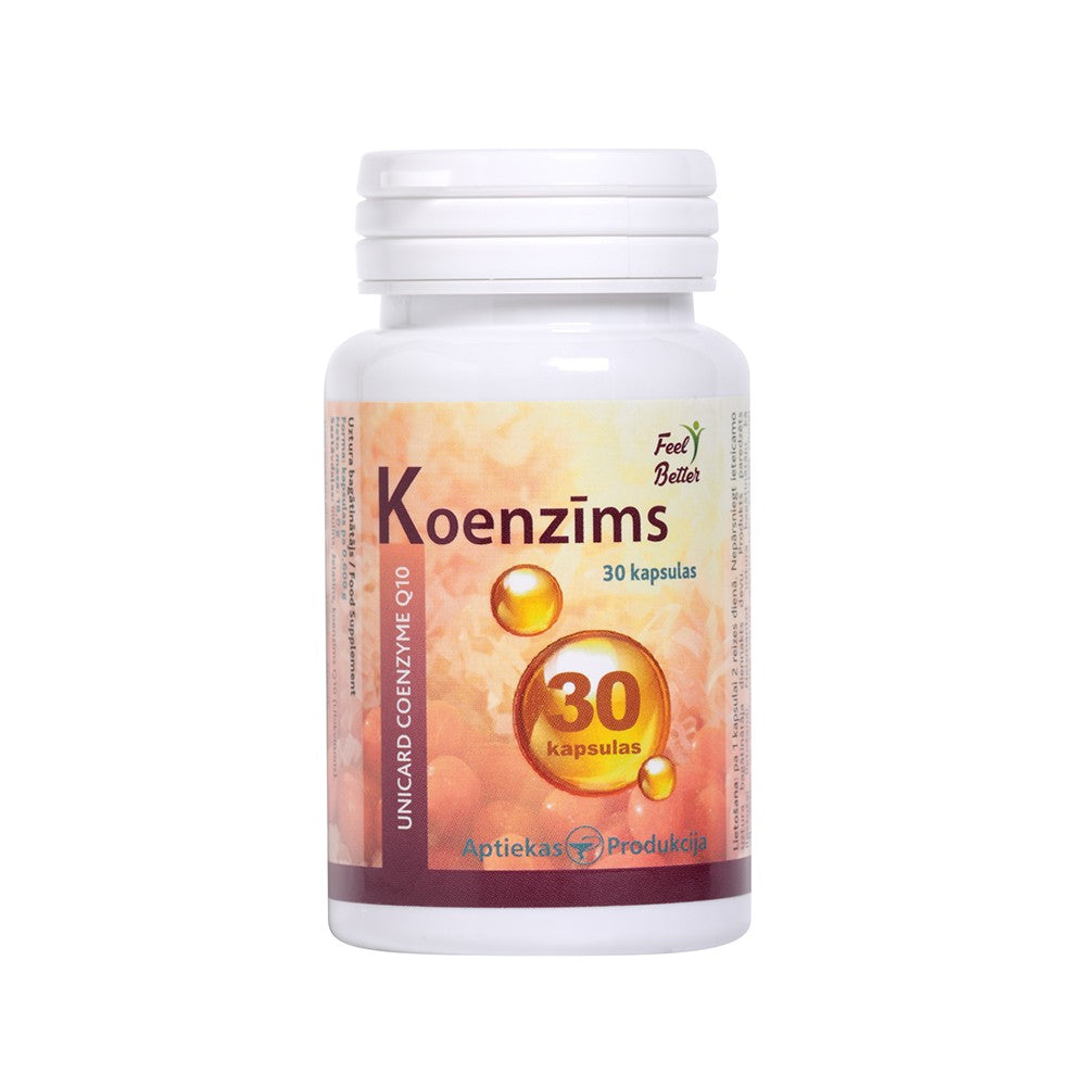 APTIEKAS PRODUKCIJA Coenzyme Q10 capsules N30