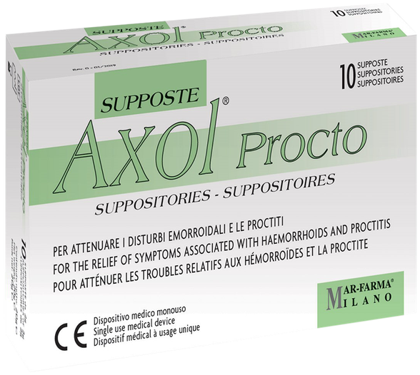 AXOL Procto suppositories 10 pcs