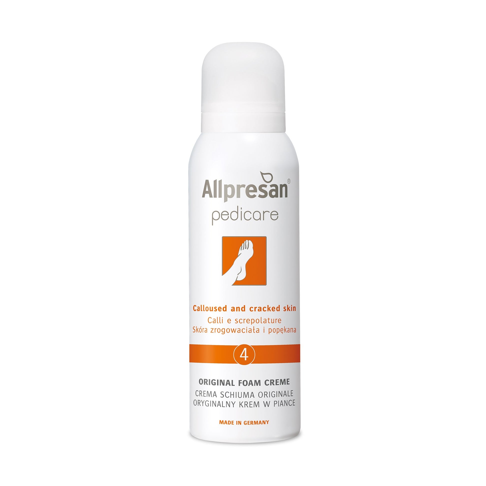 Allpresan 4 foam-cream for cracked and thickened foot skin 125 ml