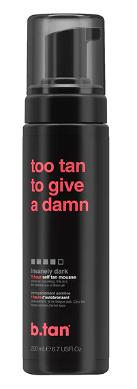 B.TAN Too Tan That Give A damn post-toning foam 200 ml