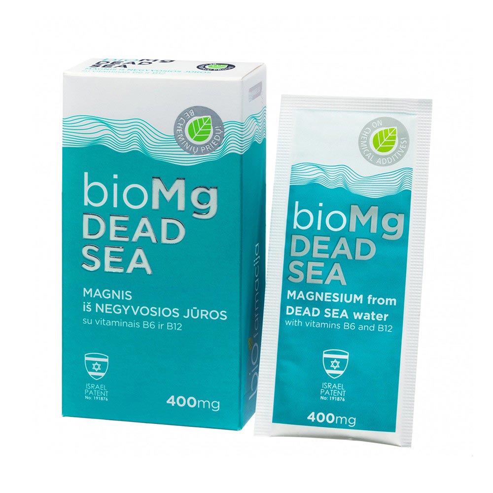 BIOFARMACIJA Bio Mg Dead Sea 400 mg powder N7