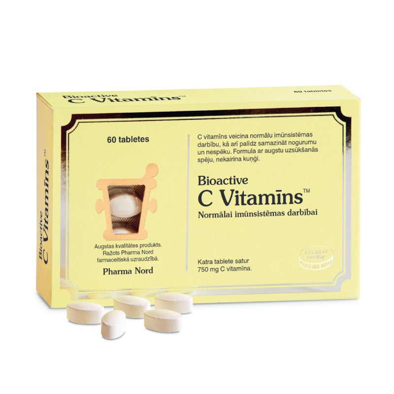 BIOACTIVE Vitamin C 750 mg tablets N60