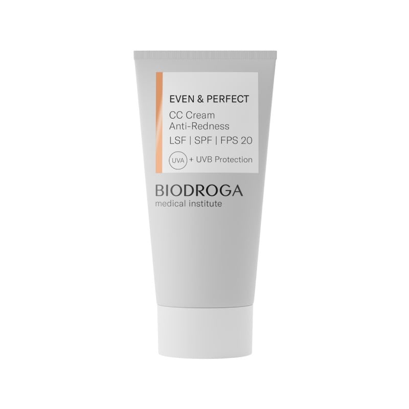 BIODROGA Even & Perfect Anti Redness SPF20 CC cream for reddened skin with a tone 30 ml