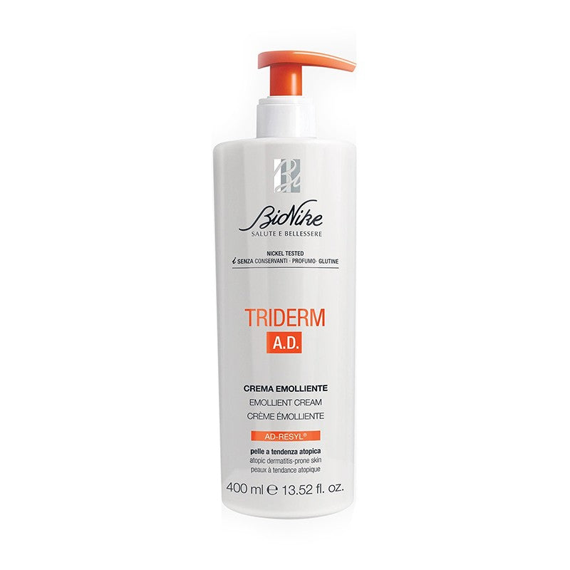 BIONIKE Triderm A.D. emollient cream for atopic dermatitis 400 ml