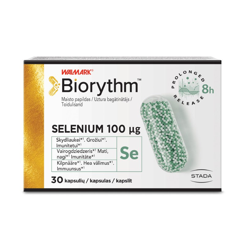 BIORYTHM Selenium 100 mg capsules N30