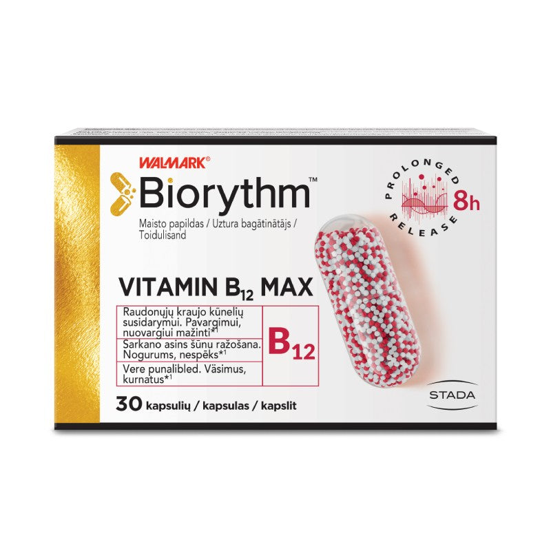 BIORYTHM Vitamin B12 Max capsules N30