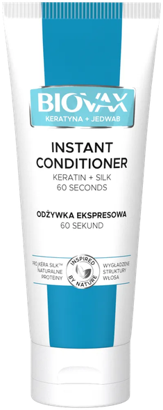 BIOVAX Express Conditioner 7 in 1 Keratin  Silk hair conditioner 200 ml
