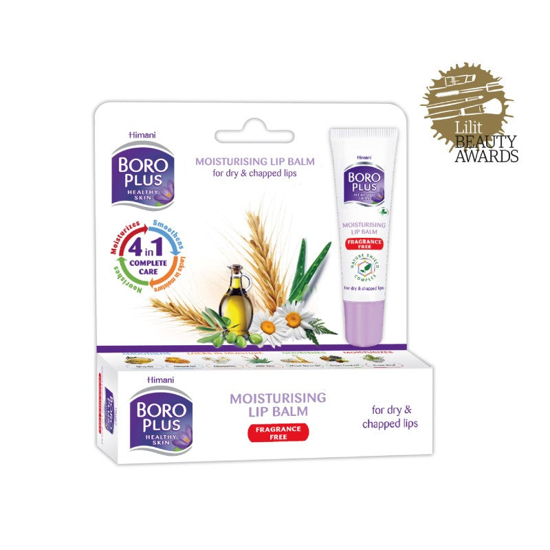 BORO PLUS unscented lip balm 10 ml