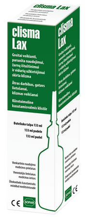CLISMA-LAX 133 ml enema 1 pcs