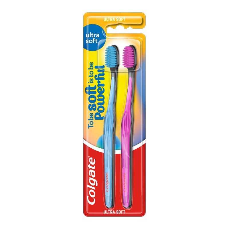 COLGATE Ultra Soft toothbrush 1+1 set