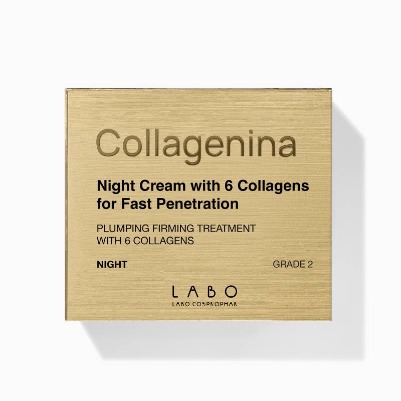 COLLAGENINA night cream with 6 types of collagens, intensity 2 50 ml