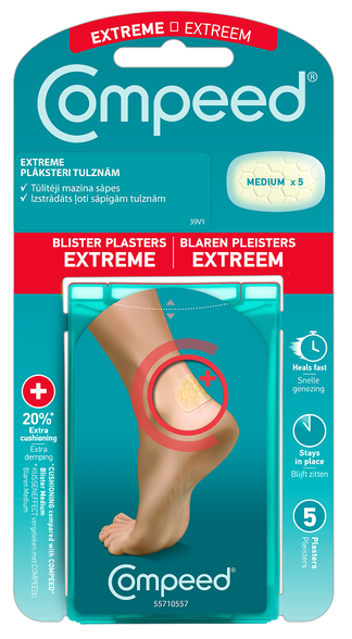 COMPEED EXTREME patches blisters 5 pcs