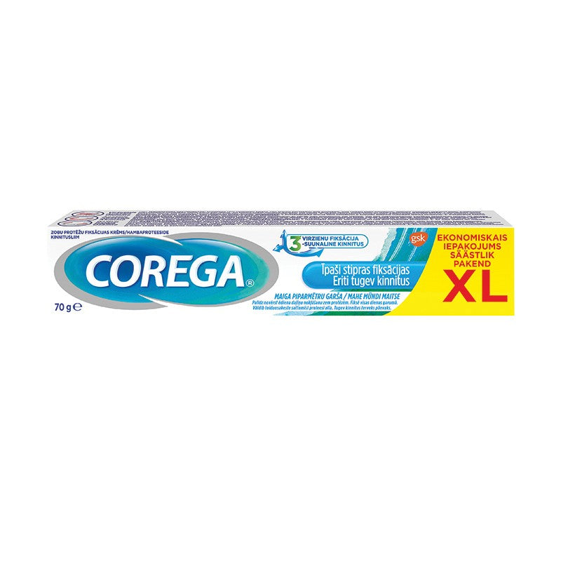 COREGA Extra Strong denture fixation cream 70 g