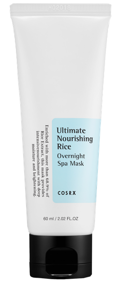 COSRX Ultimate Nourishing Rice Overnight Spa faces mask 60 ml