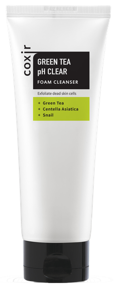 COXIR Greentea pH Clear cleansing foam 150 ml
