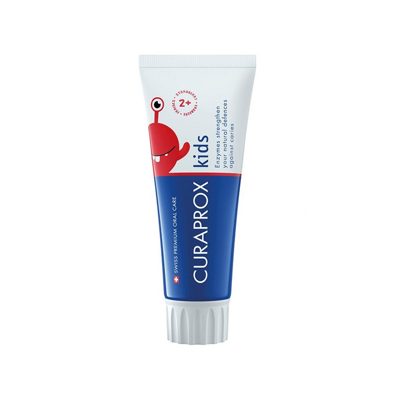 CURAPROX kids 2+ toothpaste 950 ppm with strawberry flavor 60 ml