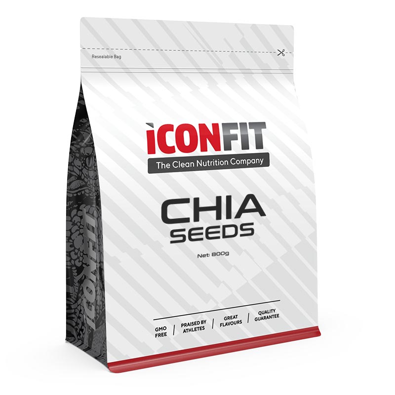 ICONFIT Chia Seeds (white bag) 800 g