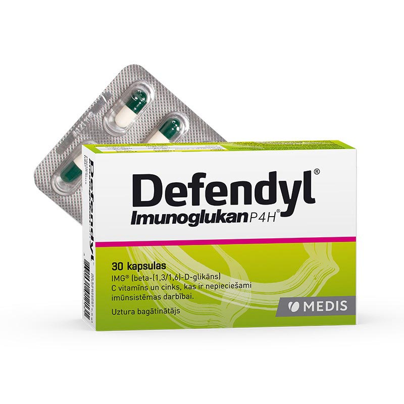 DEFENDYL Imunoglukan P4H capsules N30