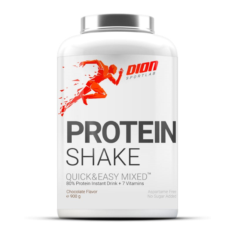 DION SPORTLAB Protein Shake Powder with chocolate flavor 900 g