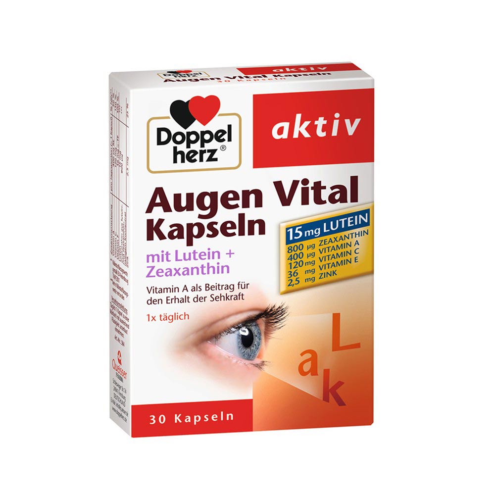 DOPPELHERZ Aktiv Augen Vital capsules N30