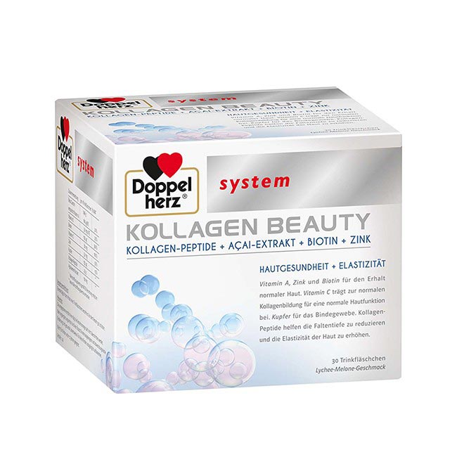 DOPPELHERZ System Kollagen Beauty ampoules N30