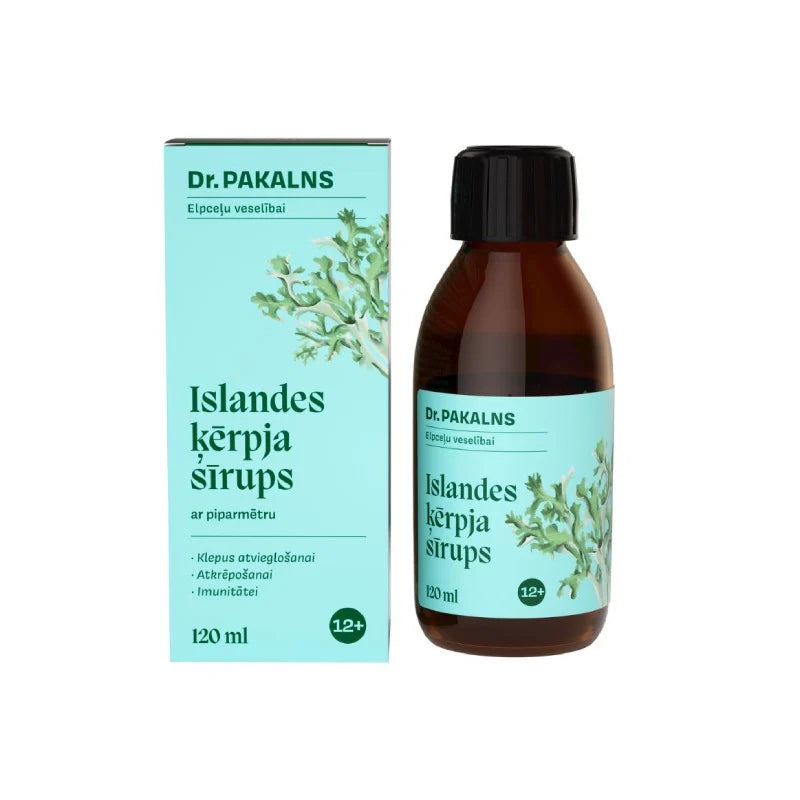DR. PAKALNS Icelandic moss syrup 120 ml