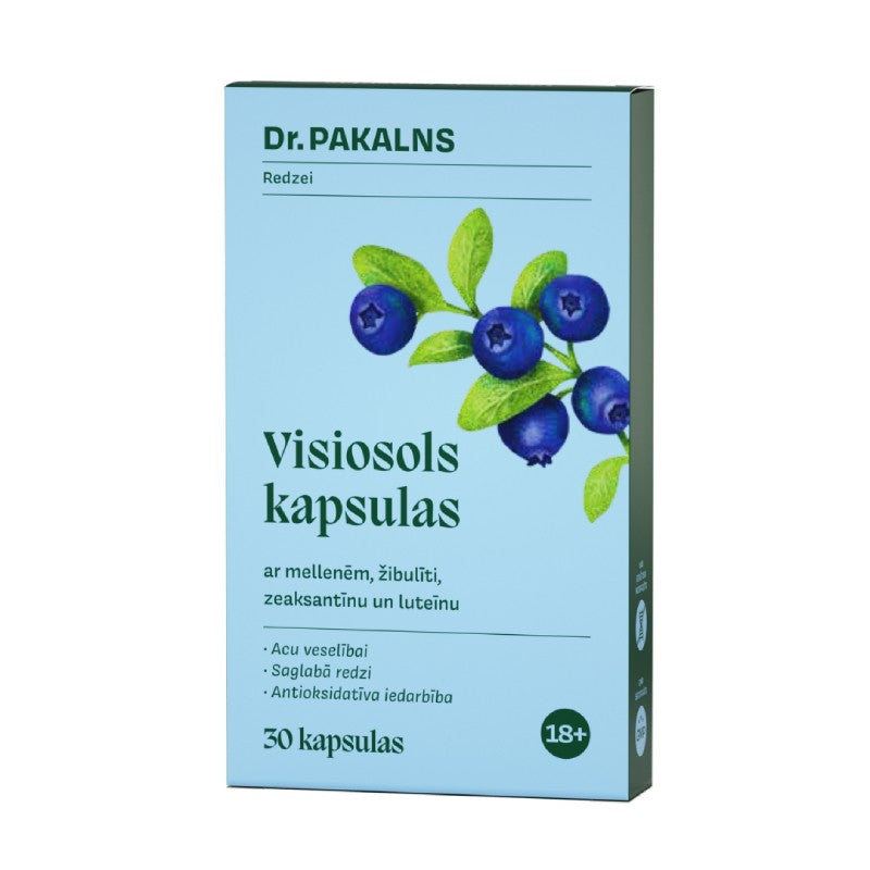 DR. PAKALNS VISIOSOLS capsules N30