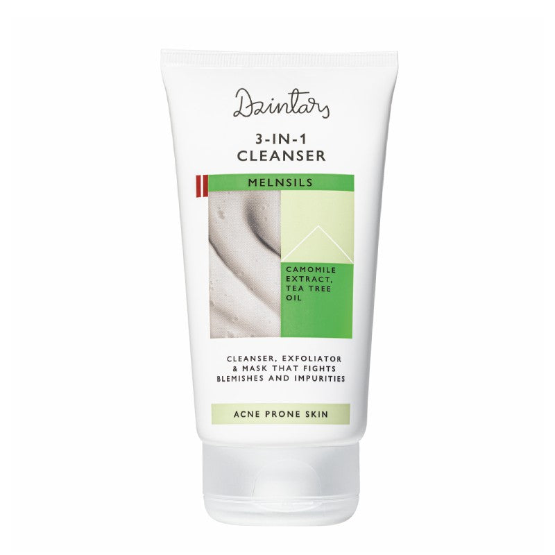 DZINTARS Melnsils 3 in 1 cleanser 150 ml